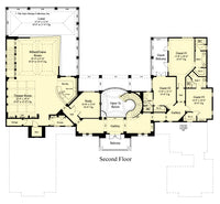 Villa Belle second floor plan