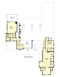 Hampton Road second floor plan