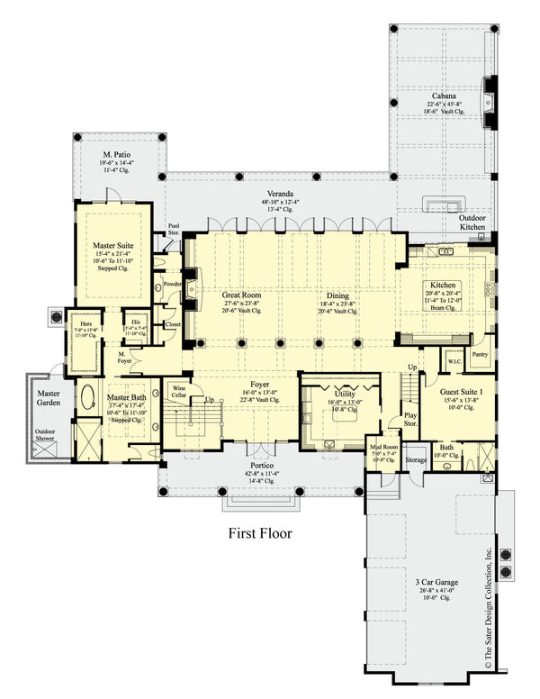 Hampton Road first floor plan